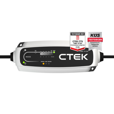 Chargeur batterie CTEK CT5 TIME TO GO - 12V 5A