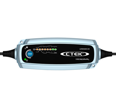 Chargeur batterie CTEK LITHIUM XS LIFEPO4 - 12V 5A