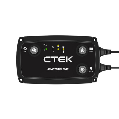 Chargeur batterie CTEK SMARTPASS 120S DC/DC - 12V 120A