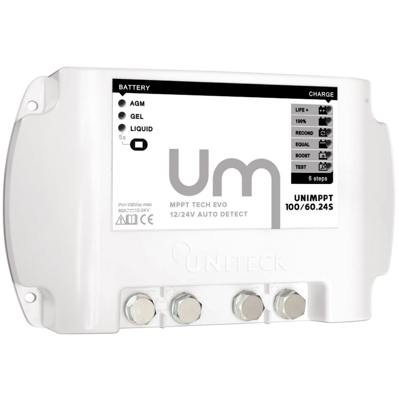 Régulateur de charge MPPT Uniteck UNIMPPT 100/60.24S