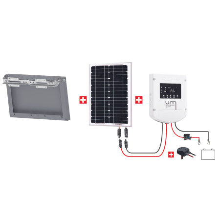 Kit Solaire ABRIS Uniteck 20W 12V