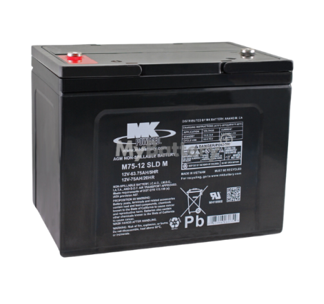 Batterie AGM MK Battery M75-12 SLD M 12V 75Ah