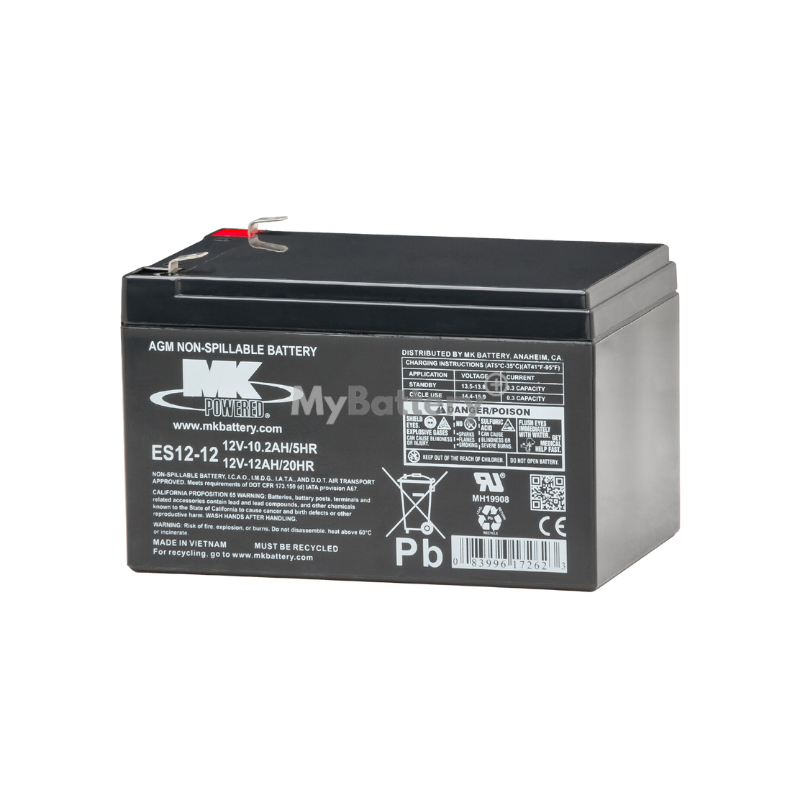 Batterie AGM MK Battery ES12-12 12V 12Ah