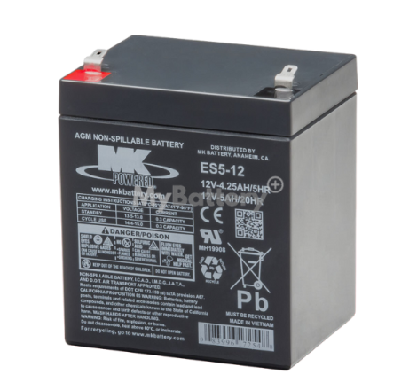 Batterie AGM MK Battery ES5-12 12V 5Ah