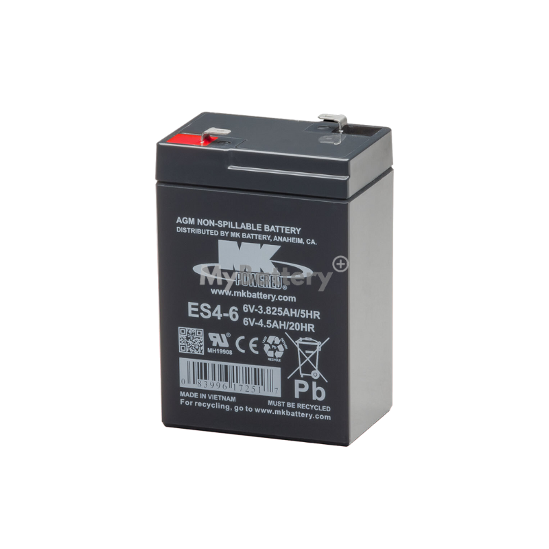 Batterie AGM MK Battery ES4-6 6V 4,5Ah