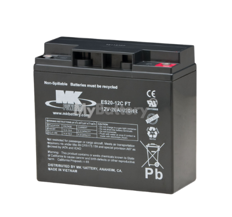 Batterie AGM MK Battery ES20-12C FT 12V 20Ah