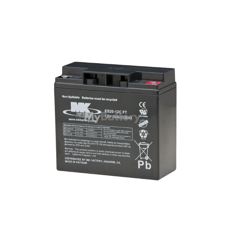 Batterie AGM MK Battery ES20-12C FT 12V 20Ah