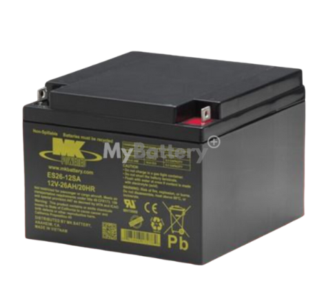 Batterie AGM MK Battery ES26-12SA 12V 26Ah