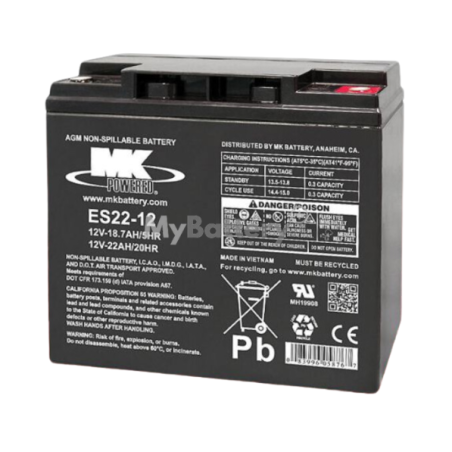 Batterie AGM MK Battery ES22-12 12V 22Ah