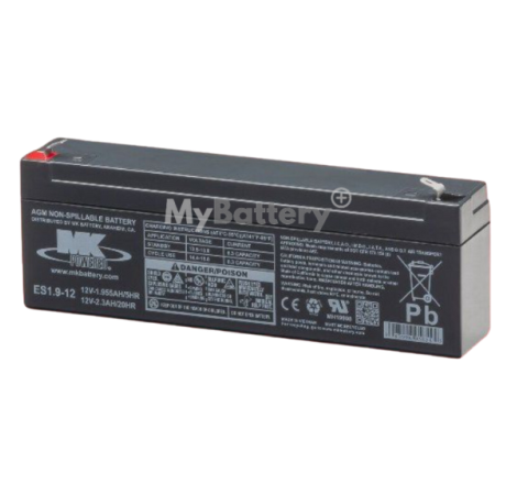 Batterie AGM MK Battery ES1.9-12 12V 2,3Ah