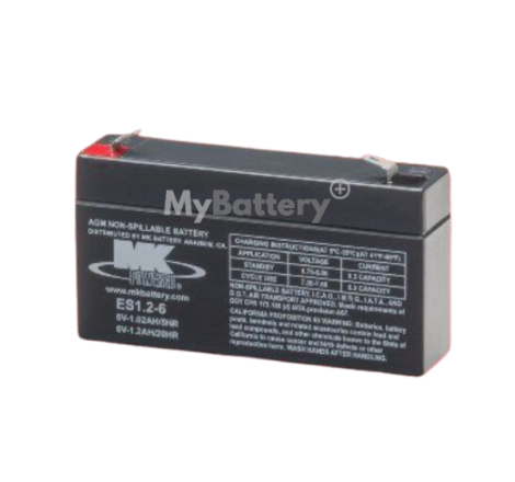 Batterie AGM MK Battery ES1.2-6 6V 1,2Ah