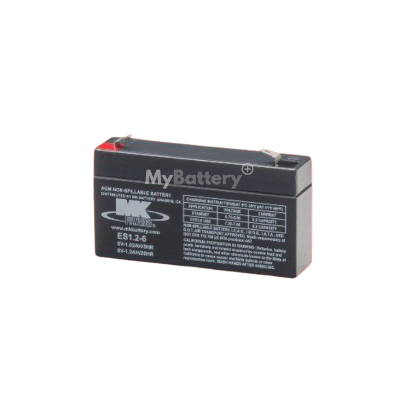 Batterie AGM MK Battery ES1.2-6 6V 1,2Ah