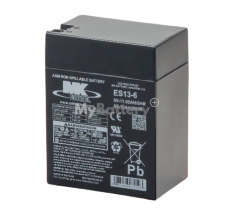 Batterie AGM MK Battery ES13-6 6V 13Ah