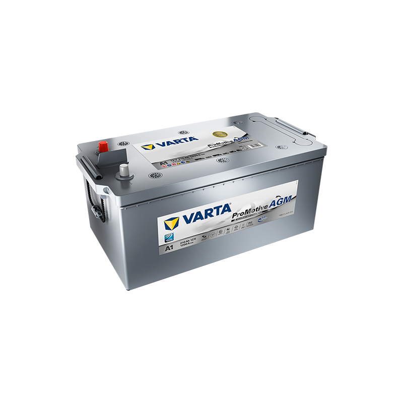 Batterie véhicule lourds VARTA A1 12V 210Ah 1200A