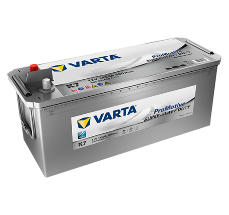 Batterie véhicule lourds VARTA K7 12V 145Ah 800A