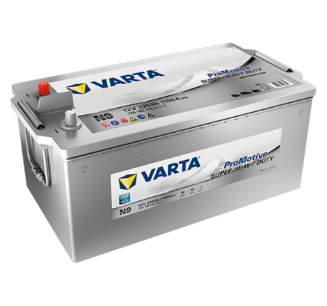 Batterie véhicule lourds VARTA N9 12V 225Ah 1150A