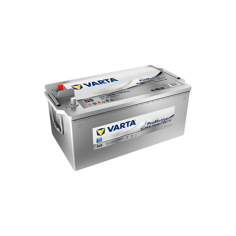 Batterie véhicule lourds VARTA N9 12V 225Ah 1150A