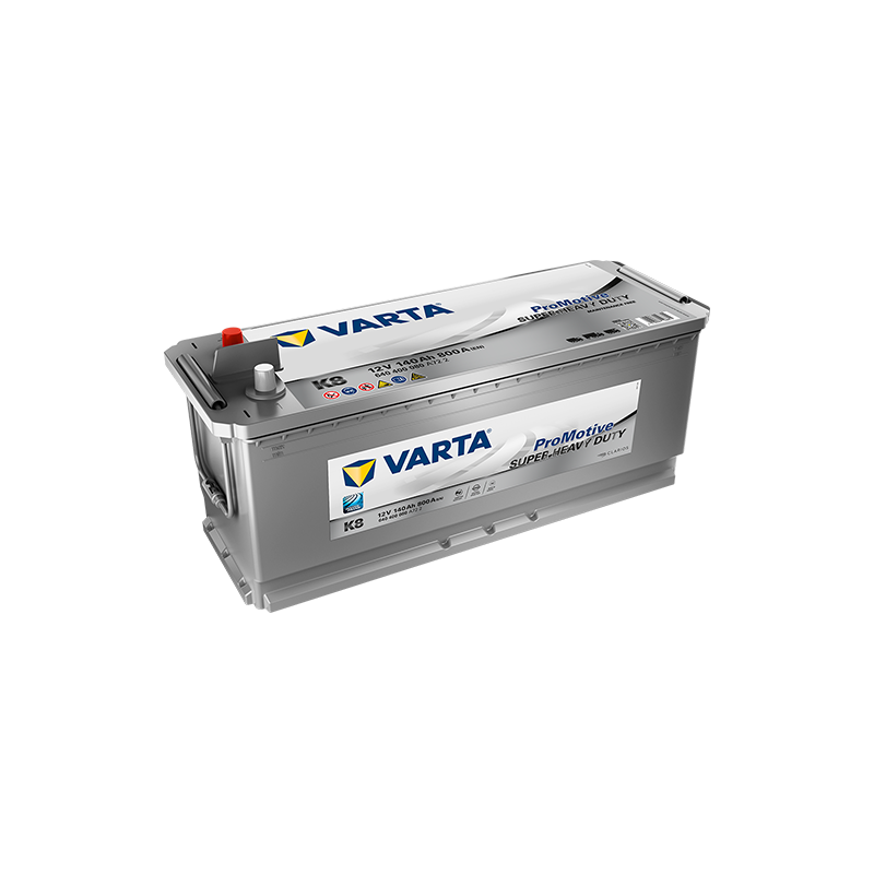 Batterie véhicule lourds VARTA K8 12V 140Ah 800A