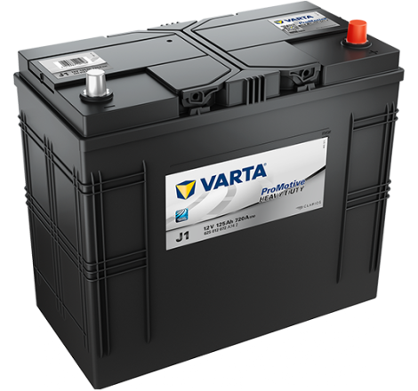 Batterie véhicule lourds VARTA J1 12V 125Ah 720A