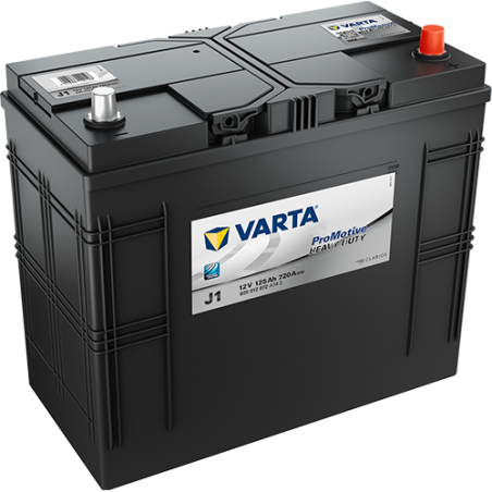 Batterie véhicule lourds VARTA J1 12V 125Ah 720A