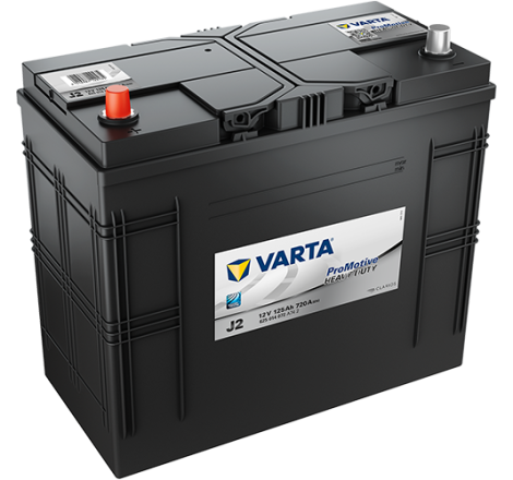 Batterie véhicule lourds VARTA J2 12V 125Ah 720A