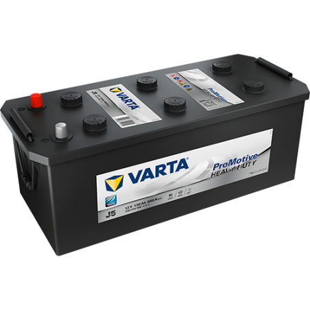 Batterie véhicule lourds VARTA J5 12V 130Ah 680A