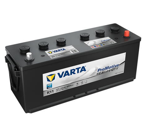 Batterie véhicule lourds VARTA K11 12V 143Ah 900A