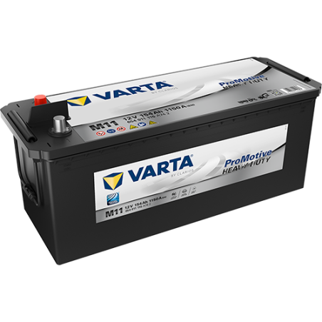 Batterie véhicule lourds VARTA M11 12V 154Ah 1150A