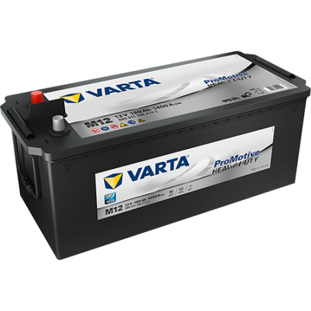 Batterie véhicule lourds VARTA M12 12V 180Ah 1400A