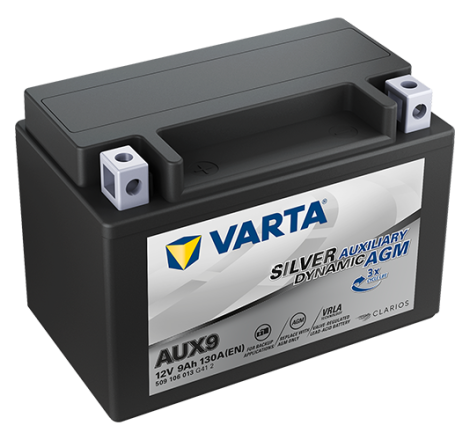 Batterie auxiliaire VARTA AUX9 12V 9Ah 130A