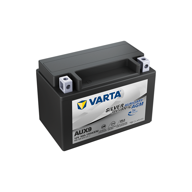 Batterie auxiliaire VARTA AUX9 12V 9Ah 130A