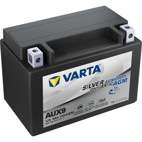 Batterie auxiliaire VARTA AUX9 12V 9Ah 130A