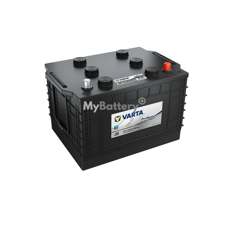 Batterie véhicule lourds VARTA J8 12V 135Ah 680A