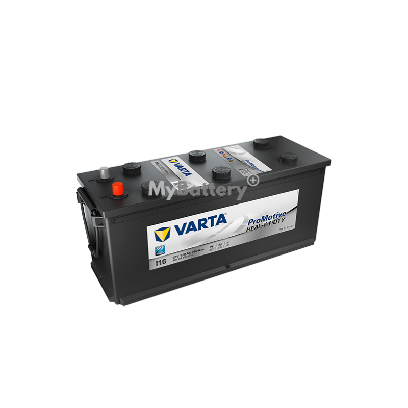 Batterie véhicule lourds VARTA I16 12V 120Ah 760A