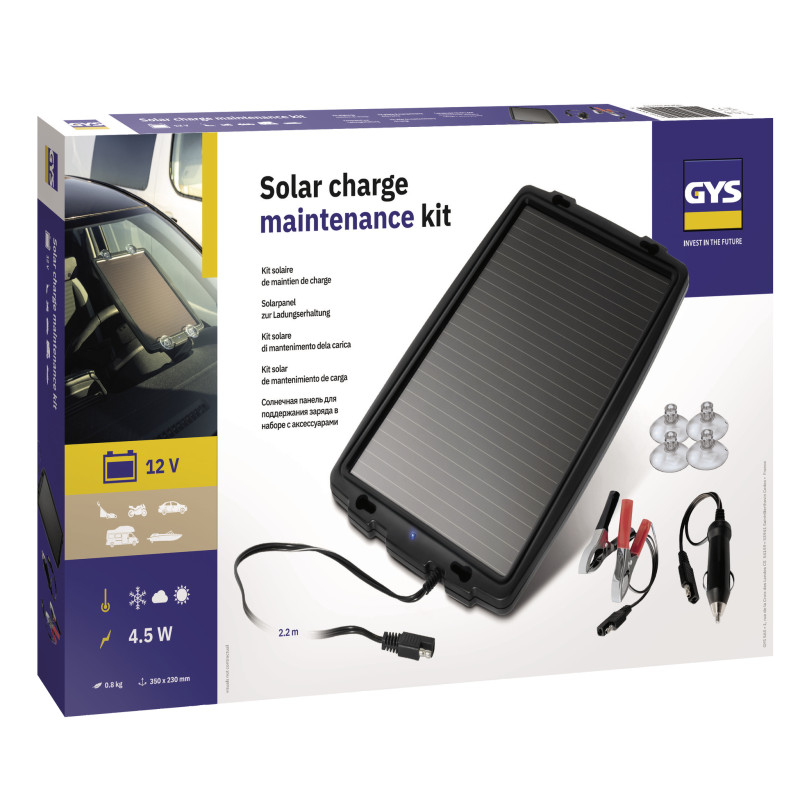 Kit solaire de maintien de charge 4,5 W - GYS