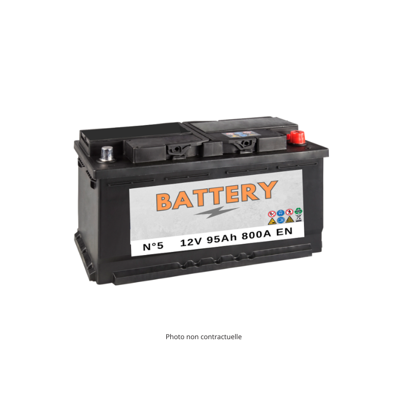 Batterie voiture BATTERY BAT-5 12V 95Ah 800A