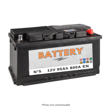 Batterie voiture BATTERY BAT-5 12V 95Ah 800A