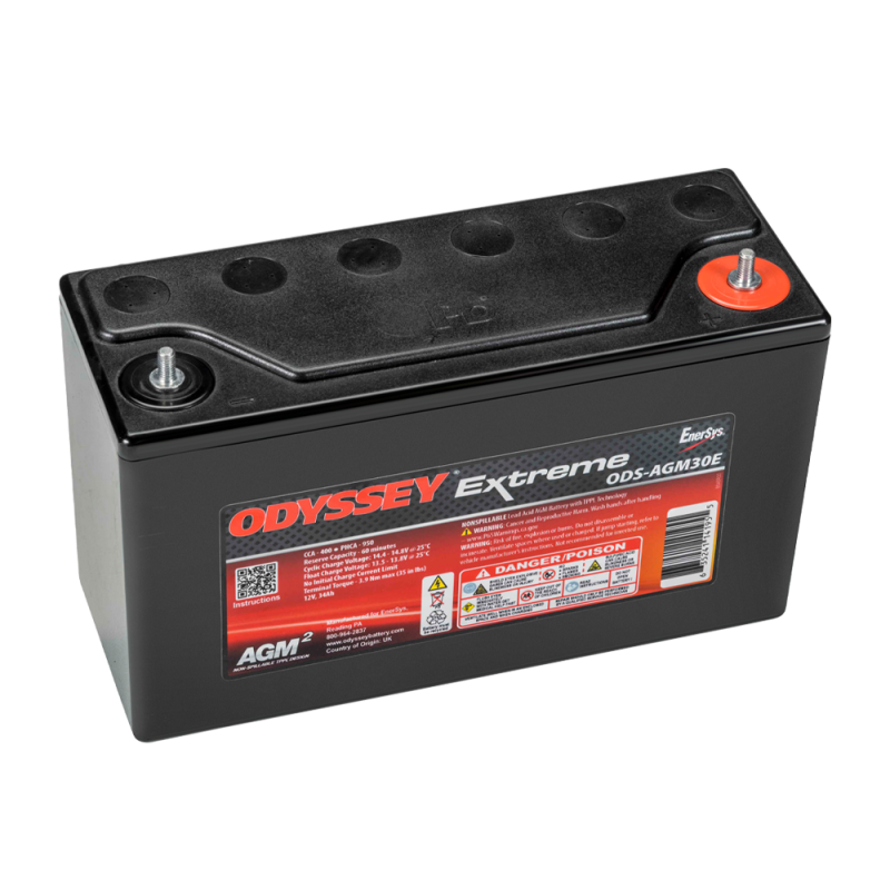 Batterie ODYSSEY ODS-AGM30E 34Ah 400A (PC950)