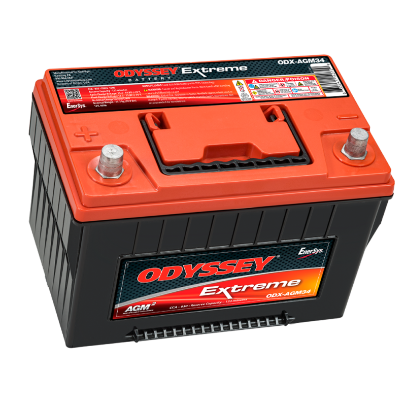 Batterie ODYSSEY ODX-AGM34 68Ah 850A (34-PC1500)