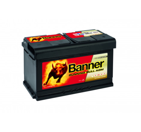 Batterie Banner AGM 580 01 80Ah 800A