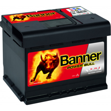 Batterie Banner P62 19 62Ah 550A