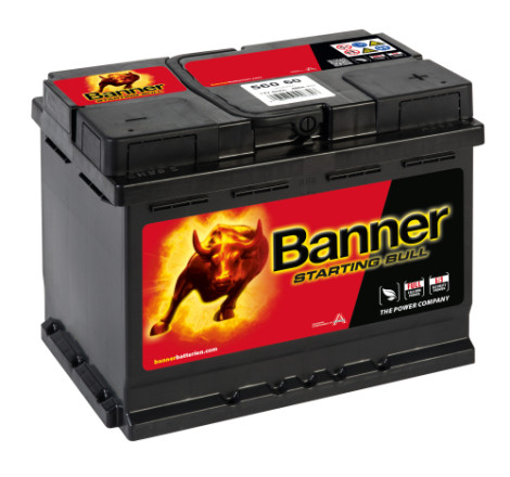 Batterie Banner 560 60 60Ah 480A