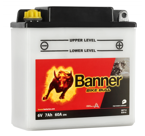 Batterie moto Banner BB39-6 7Ah 60A