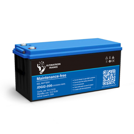 Batterie GEL Ultimatron JDG-12-200 12V 200Ah