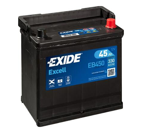 Batterie Voiture EXIDE EB450 12V 45Ah 330A