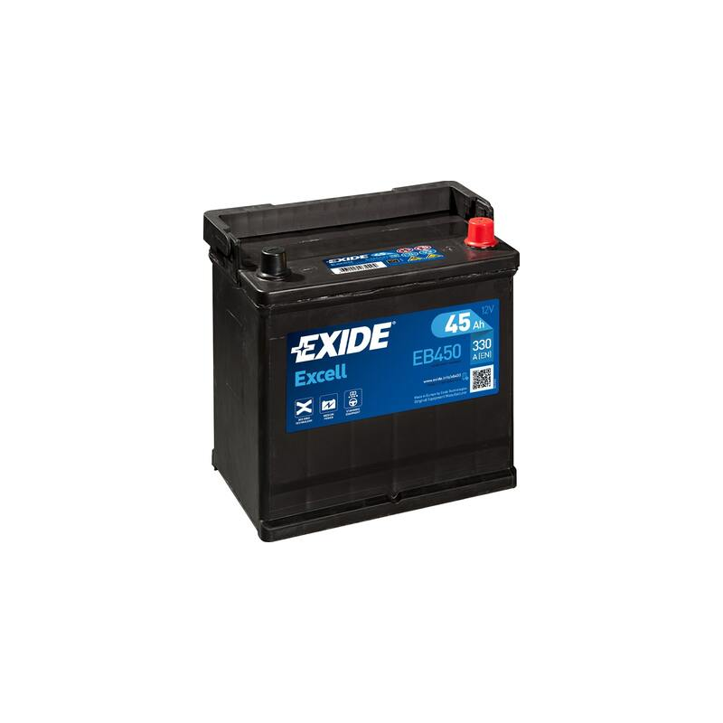 Batterie Voiture EXIDE EB450 12V 45Ah 330A