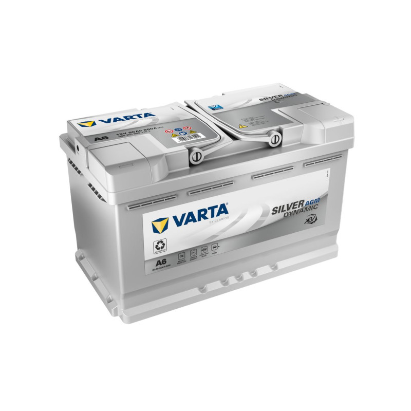 Batterie Voiture Start & Stop VARTA A6 12V 80Ah 800A