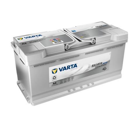 Batterie Voiture Start & Stop VARTA A4 12V 105 Ah 950 A
