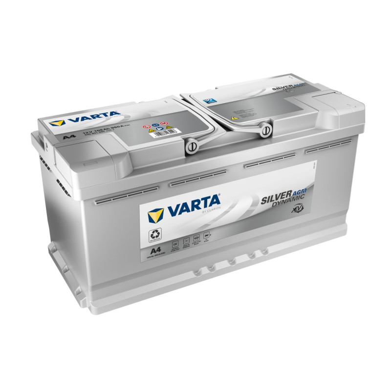 Batterie Voiture Start & Stop VARTA A4 12V 105 Ah 950 A