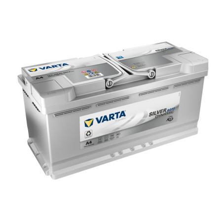 Batterie Voiture Start & Stop VARTA A4 12V 105 Ah 950 A